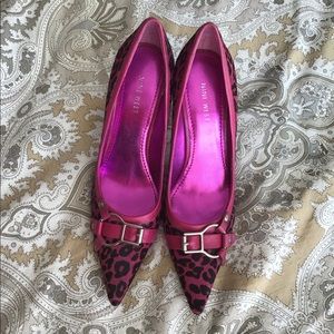 Pink Leopard Pumps